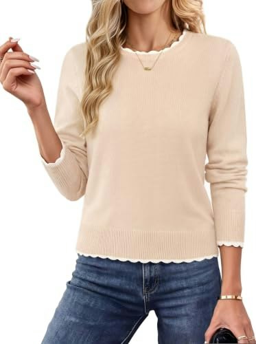 Grace Karin Women's Long Sleeve Cropped Sweater: $18.98