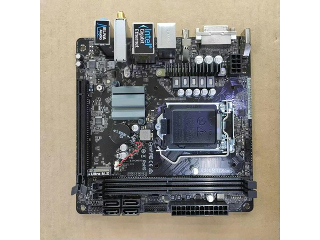 ASRock B360M-ITX/ac Motherboard: $241.76 ASRock B360M-ITX/ac Motherboard: $241.76