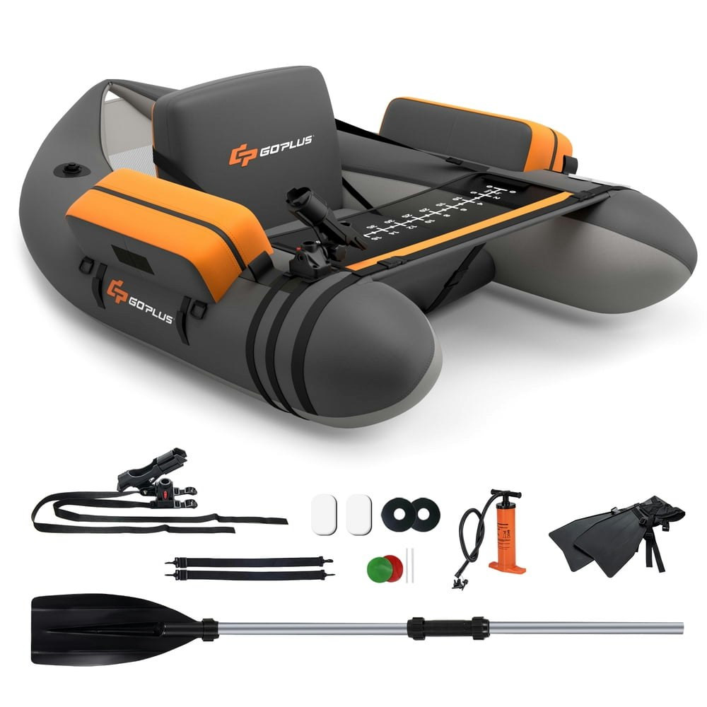Goplus Inflatable Fishing Float Tube: $112.13 Goplus Inflatable Fishing Float Tube: $112.13