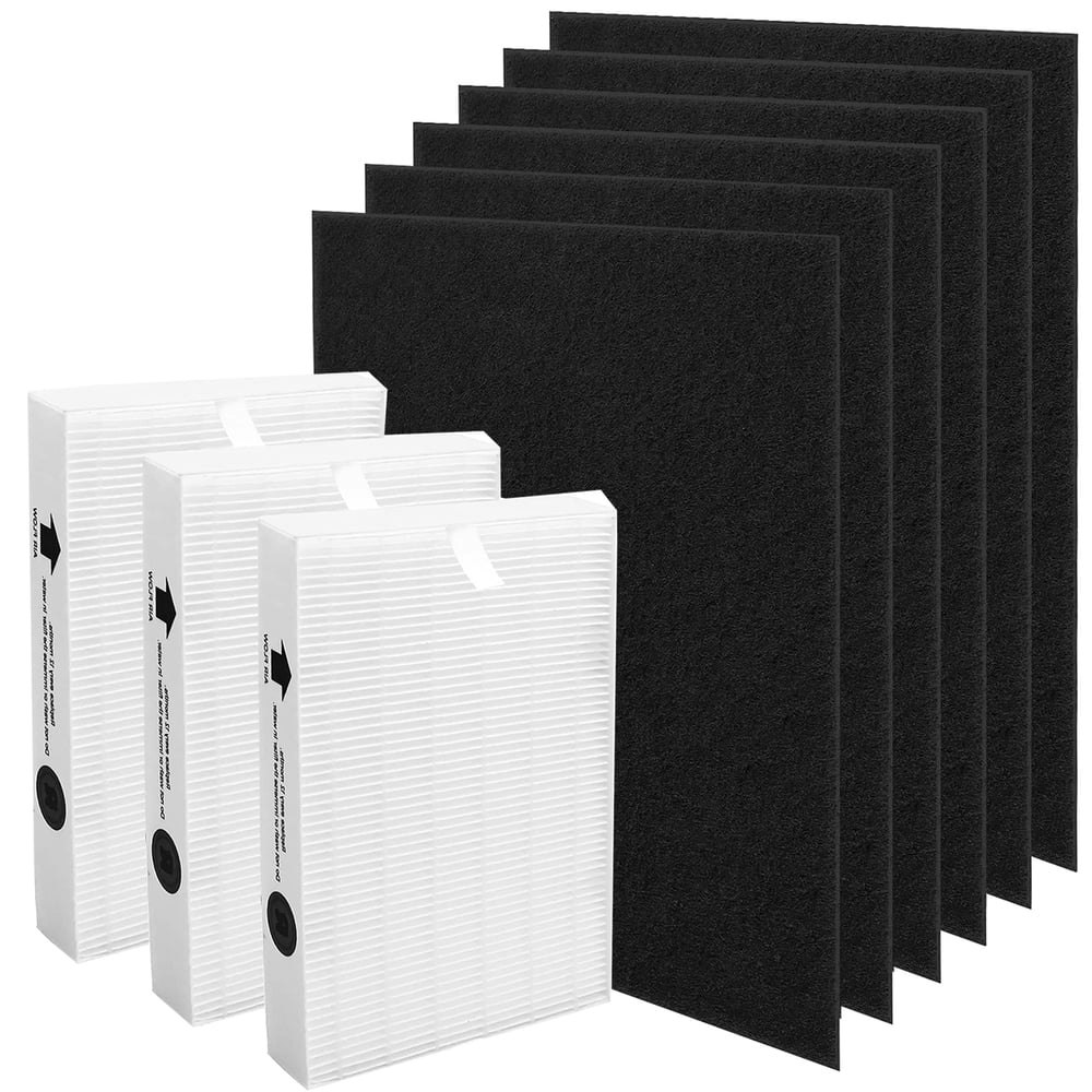 Ami Parts HPA300 HEPA Filter and Activated Carbon Pre-Filter 9-Piece Set: $25.10