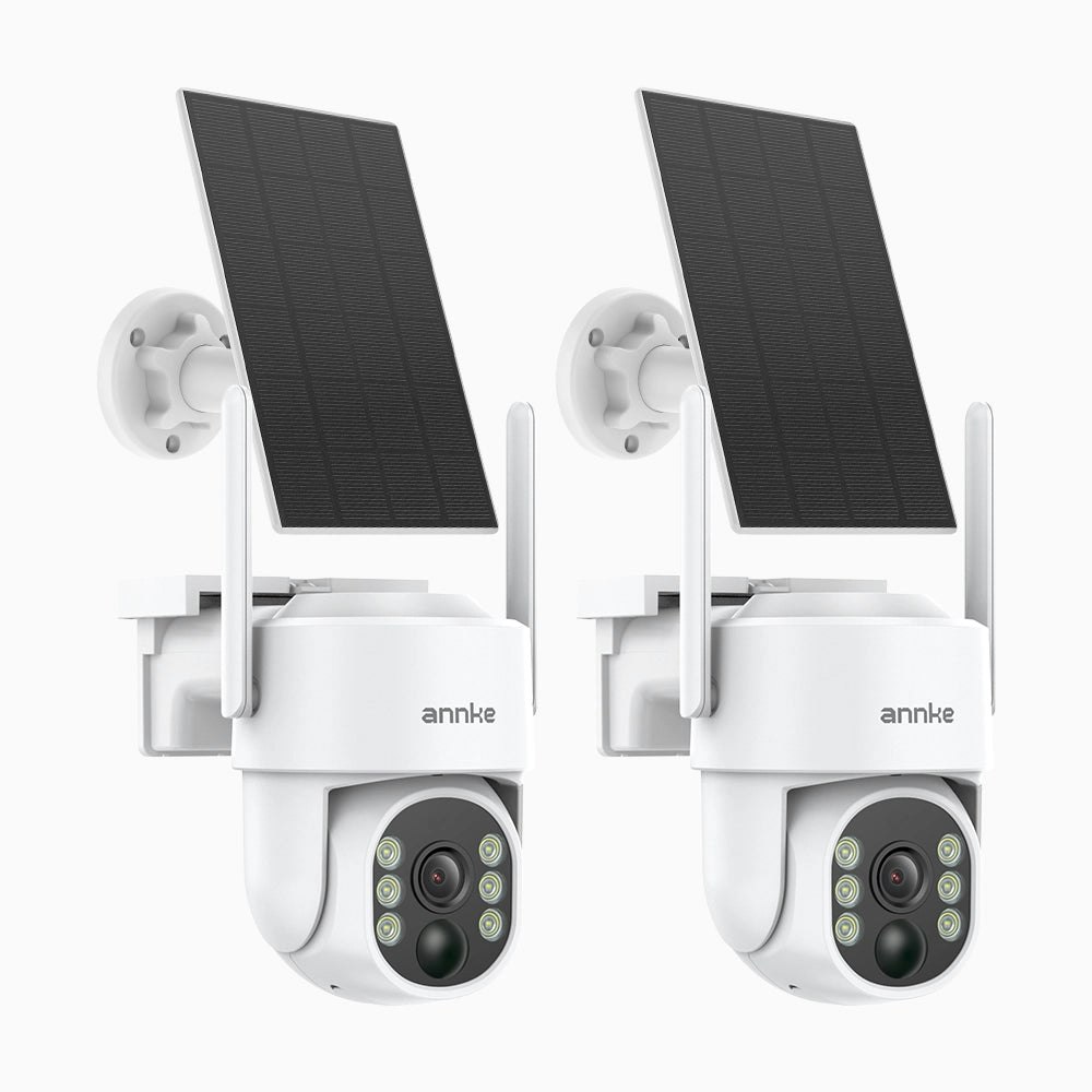 Annke 1440p Wireless Solar Security Camera 2-Pack: $74.99