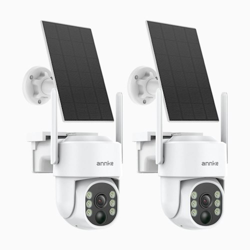 Annke 1440p Wireless Solar Security Camera 2-Pack for $75 + free shipping