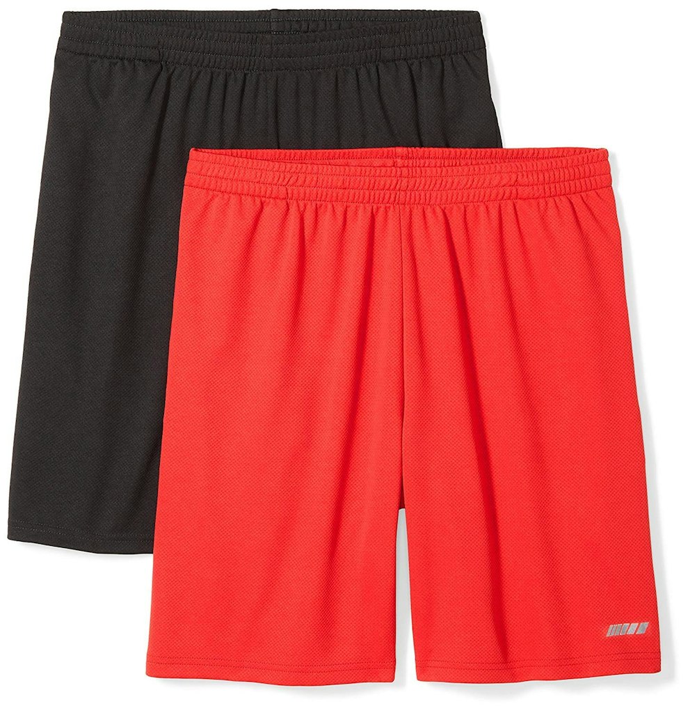 Amazon Essentials Men's Athletic Basketball Gym Shorts 2-Pack: from $6.32