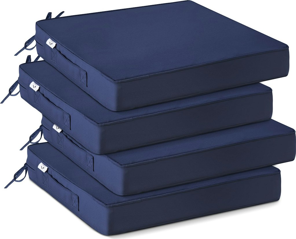 IPYNBAP Outdoor Chair Cushions 4-Pack: $46