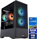 ABS Cyclone Aqua Core i7-14700F Gaming Desktop PC for $1,200 + free shipping