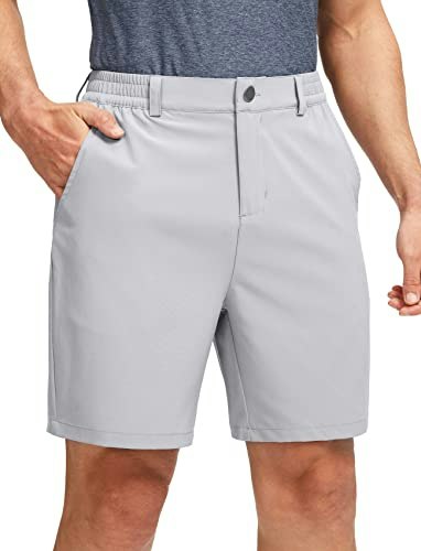 Soothfeel Men's 7" Golf Shorts: $9.89