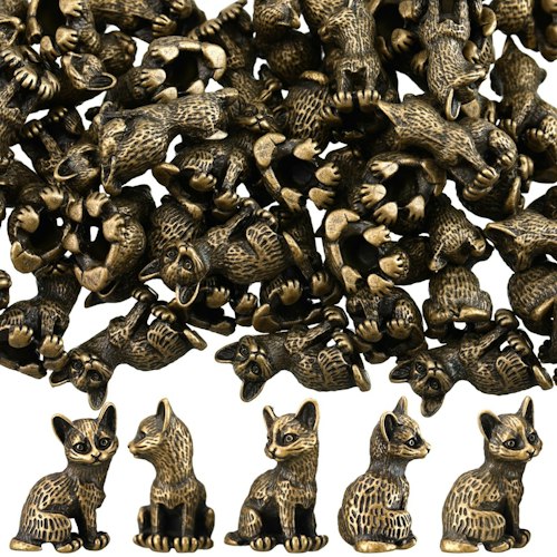 Mini Brass Figurine 50-Piece Sets for $14 + free shipping w/ Prime