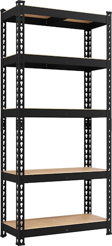 Yaheetech 5-Tier 28" W Heavy Duty Storage Shelf for $32 + free shipping