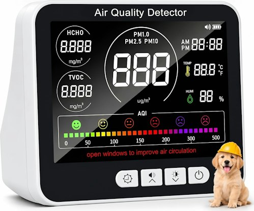 Lecoolife 10-in-1 Indoor Air Quality Monitor for $66 + free shipping