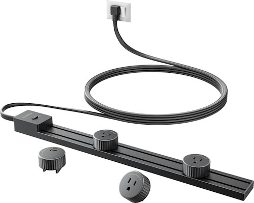 Orico Sliding Outlets 5-Foot Metal Extension Cord Power Strip for $40 + free shipping
