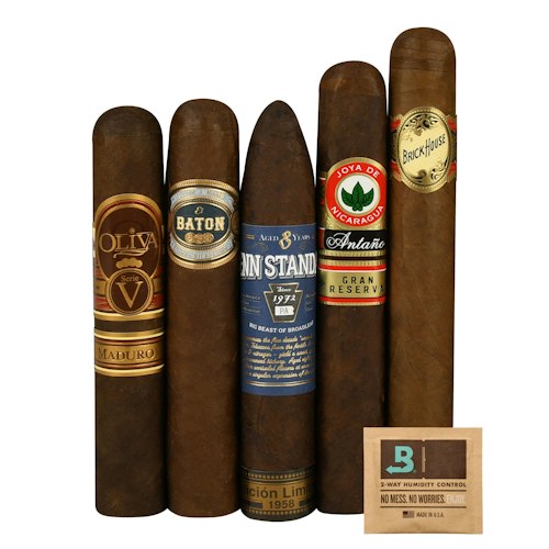 Nica Beasts Top-Rated Grip 5-Cigar Sampler for $24 + free shipping