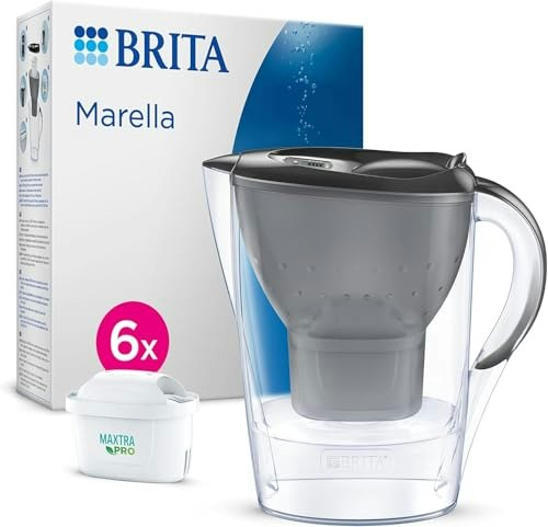 Brita Marella Water Filter Jug with 6 PurePerformance Cartridges: $58.80 Brita Marella Water Filter Jug with 6 PurePerformance Cartridges: $58.80
