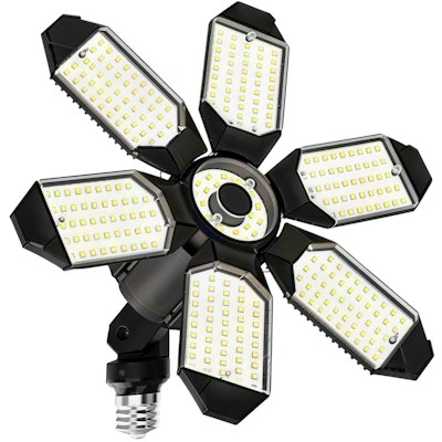 Lucorusc E26 6500K 200W LED Garage Light for $36 + free shipping