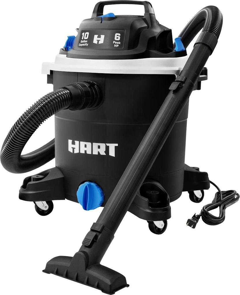 Hart 10-Gallon Wet/Dry Vacuum: $44
