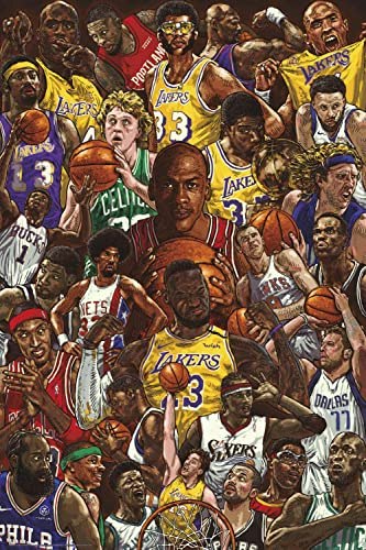 Grupo Erik Basketball Superstars 36x24-Inch Wall Poster: $13.88 Grupo Erik Basketball Superstars 36x24-Inch Wall Poster: $13.88