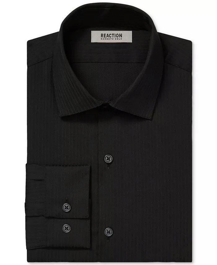 Kenneth Cole Reaction Men's Slim Fit Tonal Stripe Dress Shirt: $17