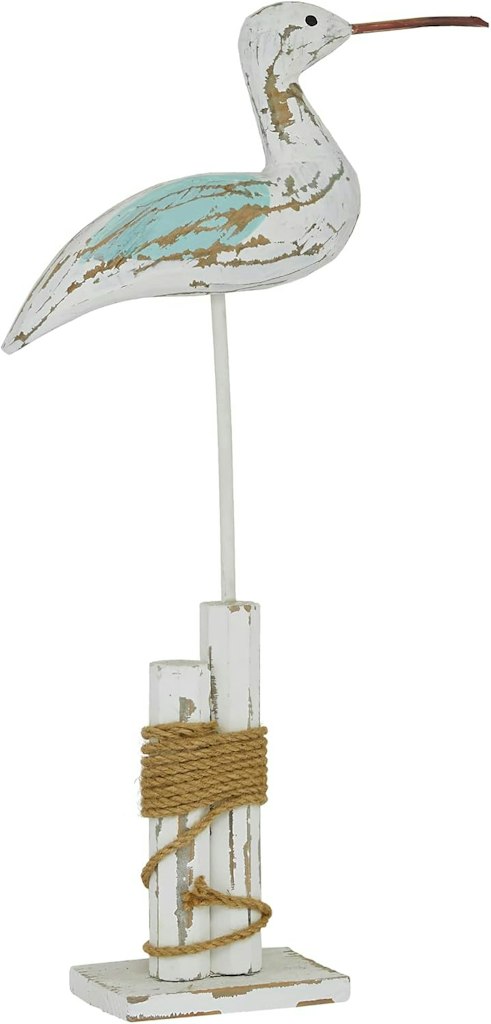 Deco 79 Wood Bird Decorative Sculpture: $11