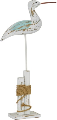Deco 79 Wood Bird Decorative Sculpture for $11 + free shipping w/ Prime