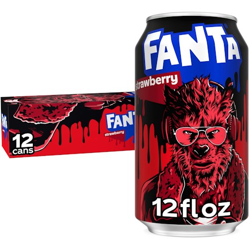 Fanta Strawberry Soda 12-Pack for $7 + free shipping w/ $35