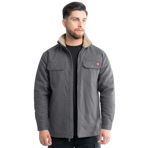Wrangler Workwear Men's Mock Neck Jacket for $19 + free shipping w/ $35