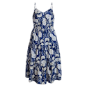 Time and Tru Women's 100% Cotton Spaghetti Strap Midi Dress for $6 + free shipping w/ $35