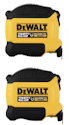 DeWalt 25-Foot Magnetic Tape Measure 2-Pack for $20 + free shipping