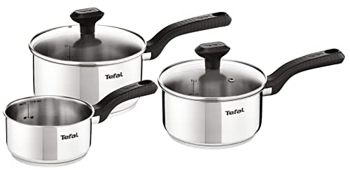 Tefal Comfort Max Stainless Steel Saucepan 3-Piece Set: $106.15 Tefal Comfort Max Stainless Steel Saucepan 3-Piece Set: $106.15