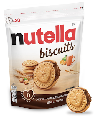 Nutella 9.7-oz. Biscuits Cookies for $3.36 via Sub & Save + free shipping w/ Prime