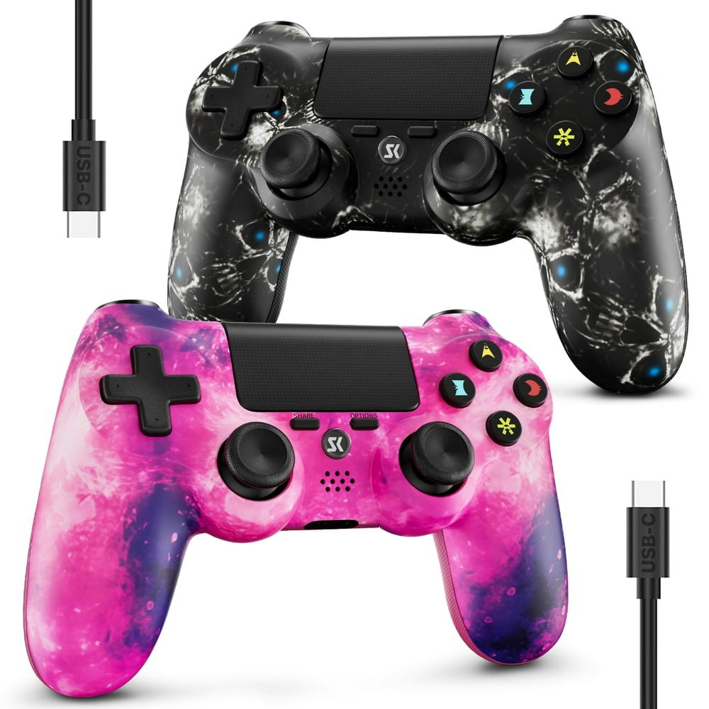 Ishako Wireless Controller for P4 and PC 2-Pack: $34.19