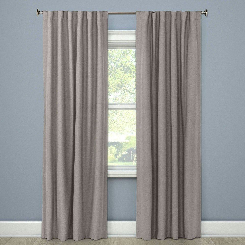 Threshold Aruba 50"x63" Blackout Window Curtain Panel: $25 Threshold Aruba 50"x63" Blackout Window Curtain Panel: $25