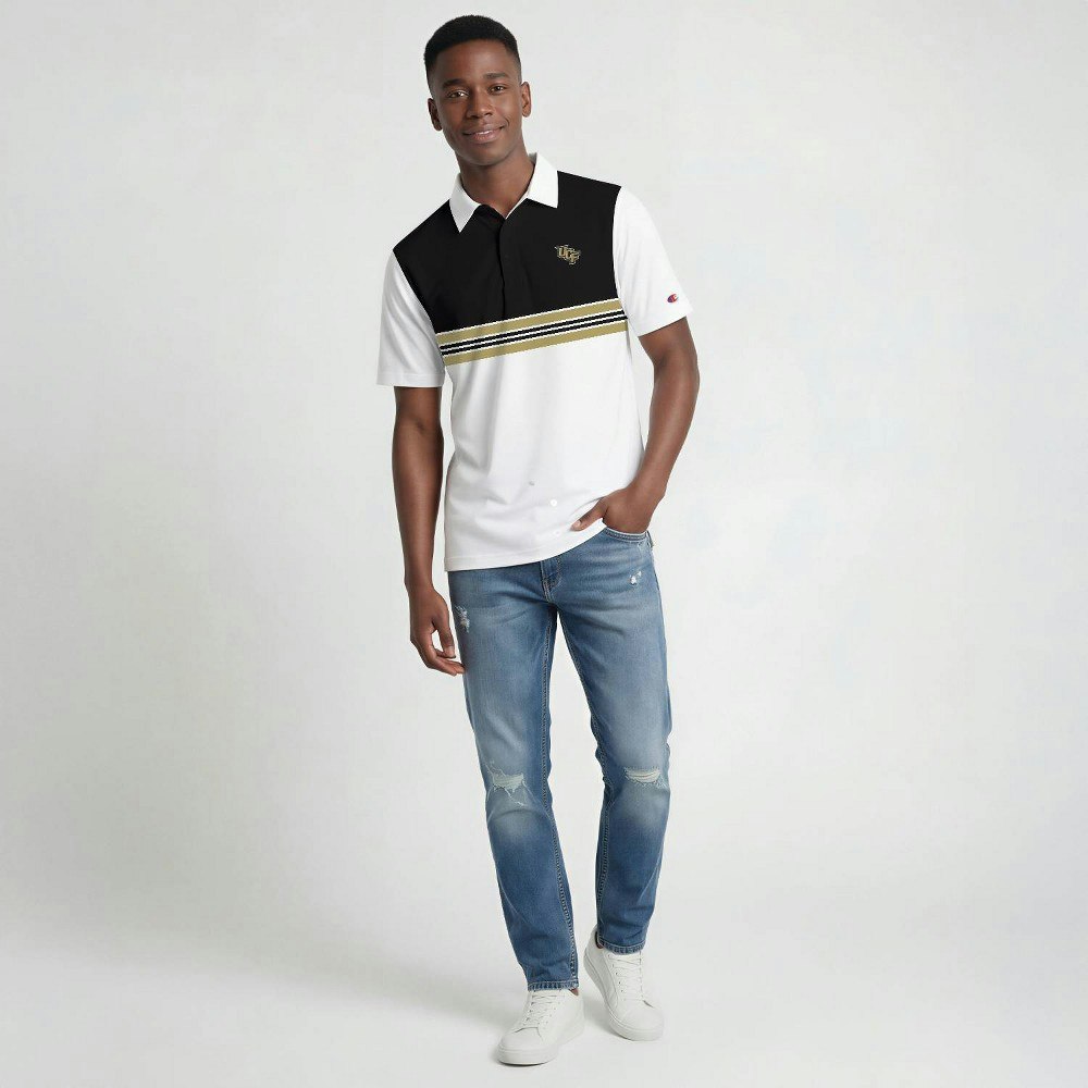 UCF Knights Men's Champion Striped Polo Shirt XXL: $44.99 UCF Knights Men's Champion Striped Polo Shirt XXL: $44.99