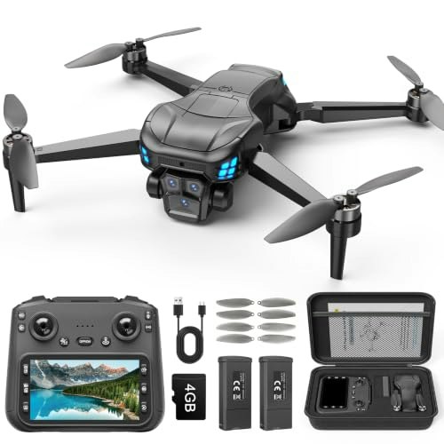 GPS Drone with 4K Camera and 4.5-inch Controller Screen: $179.99 GPS Drone with 4K Camera and 4.5-inch Controller Screen: $179.99