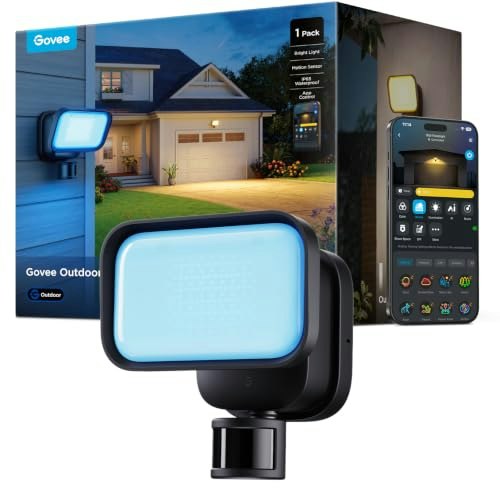 Govee Outdoor RGBWW LED Flood Light with Motion Sensor: $84.99 Govee Outdoor RGBWW LED Flood Light with Motion Sensor: $84.99