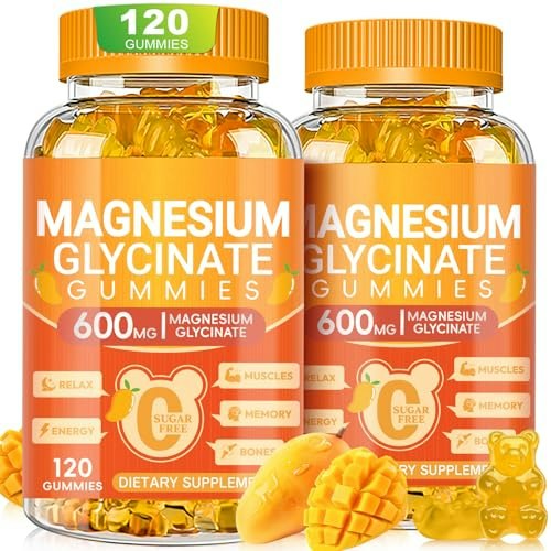 Magnesium Glycinate Gummies 600mg 2-Pack: $33.99 Magnesium Glycinate Gummies 600mg 2-Pack: $33.99