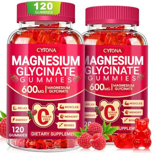 Magnesium Glycinate Gummies 600mg 2-Pack: $33.99 Magnesium Glycinate Gummies 600mg 2-Pack: $33.99