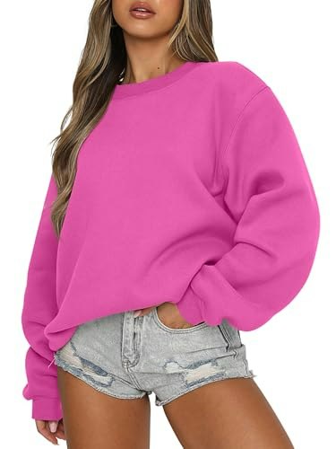 Anrabess Women's Oversized Crewneck Sweatshirt: $27.98 Anrabess Women's Oversized Crewneck Sweatshirt: $27.98