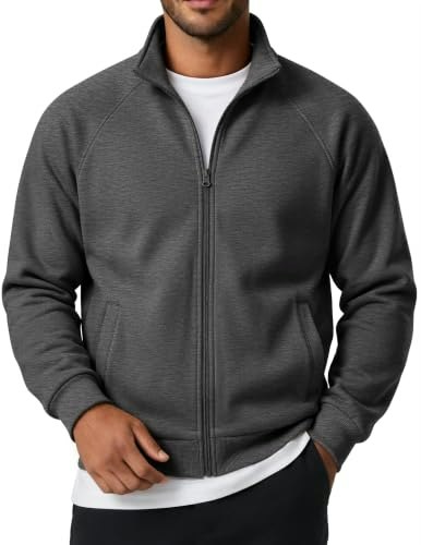 Coofandy Men's Fleece Zip-Up Sweatshirt: $26.98 Coofandy Men's Fleece Zip-Up Sweatshirt: $26.98