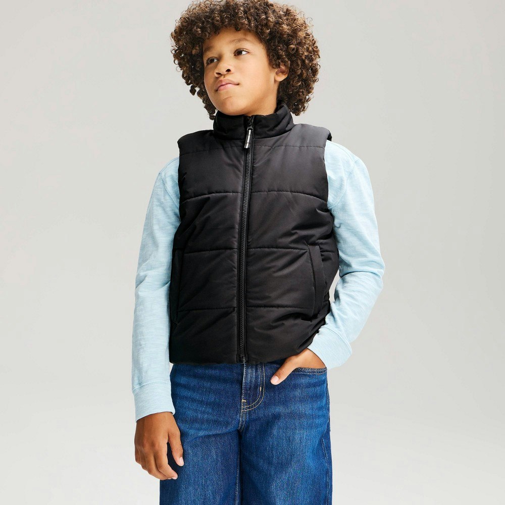 Cat & Jack Boys' Puffer Vest: $25 Cat & Jack Boys' Puffer Vest: $25