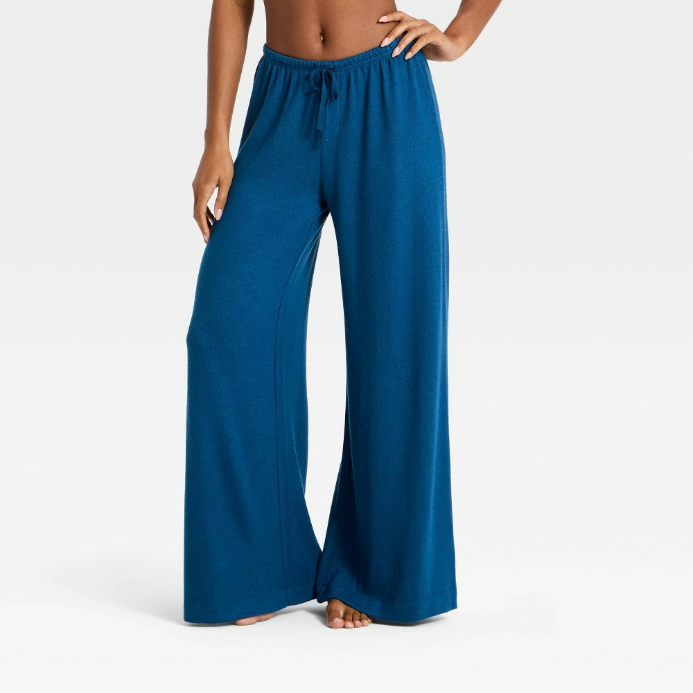 Auden Women's Lightweight Hacci Wide Leg Pants: $25 Auden Women's Lightweight Hacci Wide Leg Pants: $25