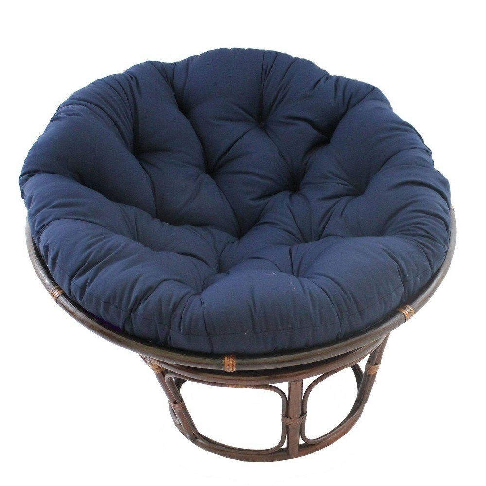 International Caravan 42-Inch Rattan Papasan Chair with Cushion: $241.99