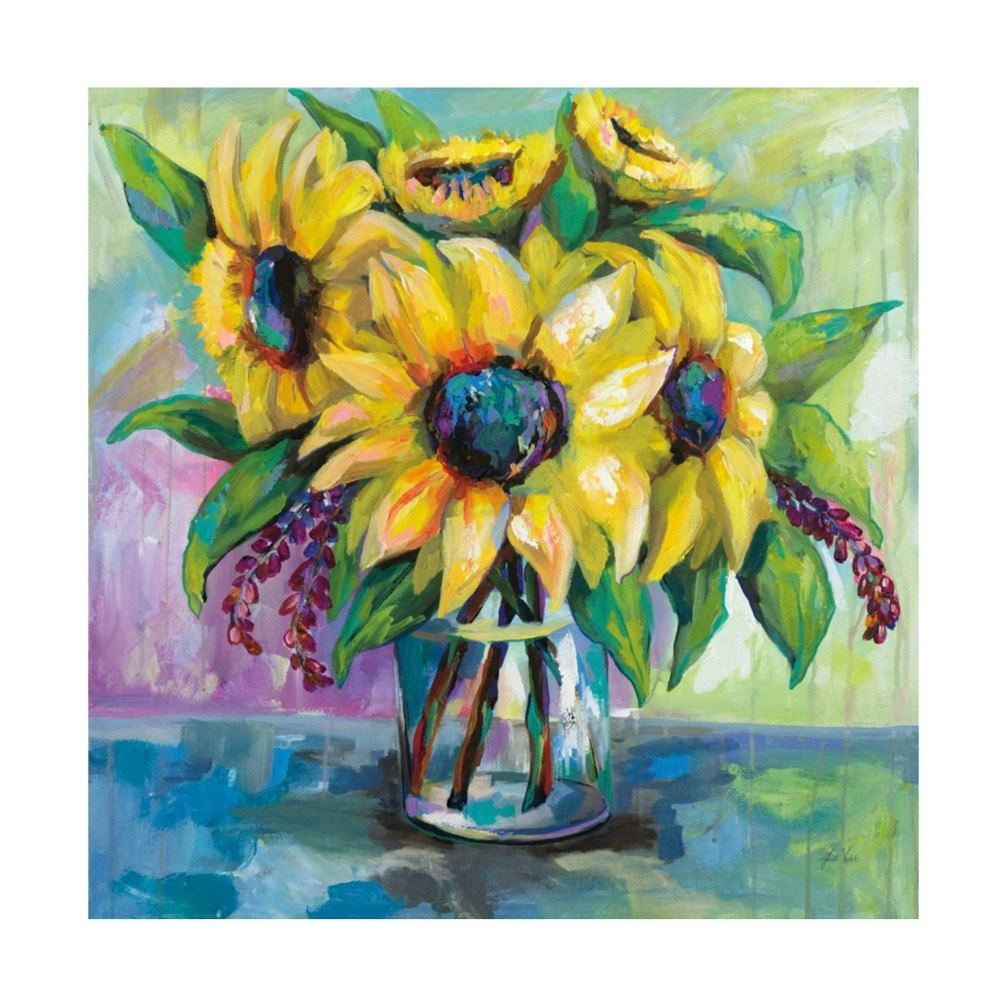 Jeanette Vertentes Summer 18" x 18" Unframed Wall Canvas: $49.99
