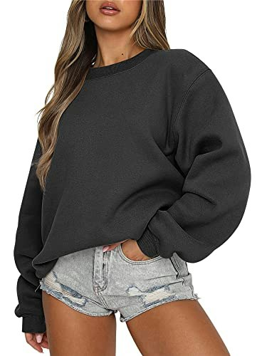 Anrabess Women's Oversized Crewneck Sweatshirt: $24.98