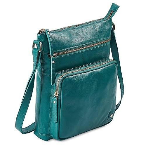 Women's Leather Crossbody Sling Bag: $47.69