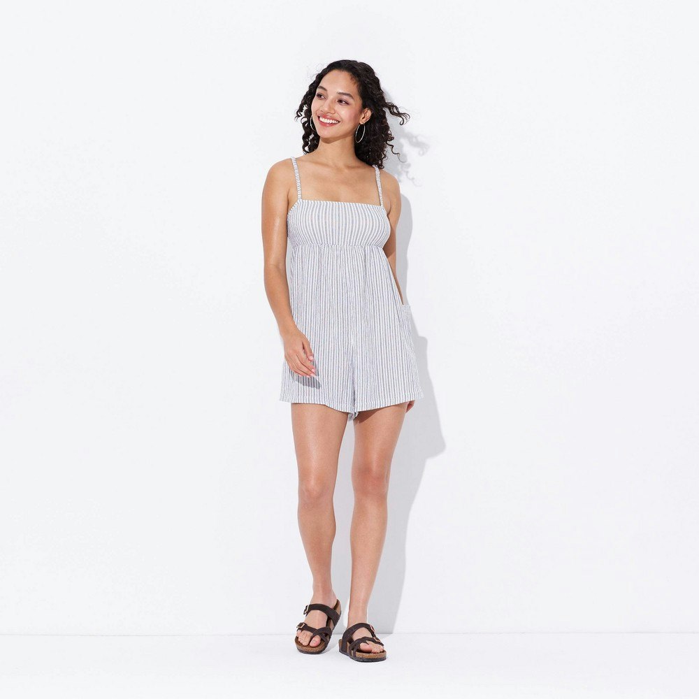 Wild Fable Women's Patch Pocket Mini Romper: $35 Wild Fable Women's Patch Pocket Mini Romper: $35