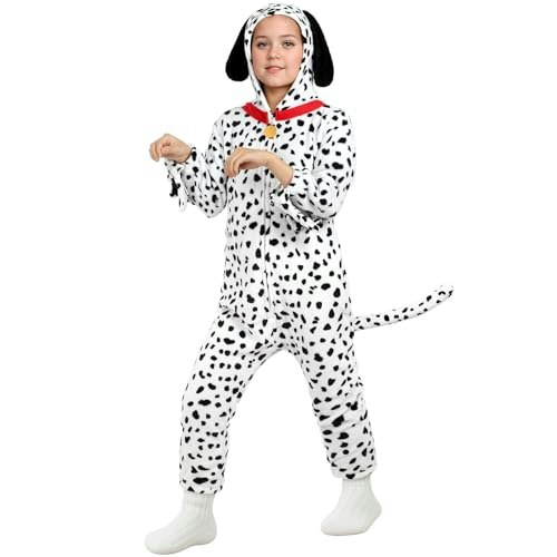 Giftinbox Halloween Dalmatian Costume for Kids 3T: $25.49