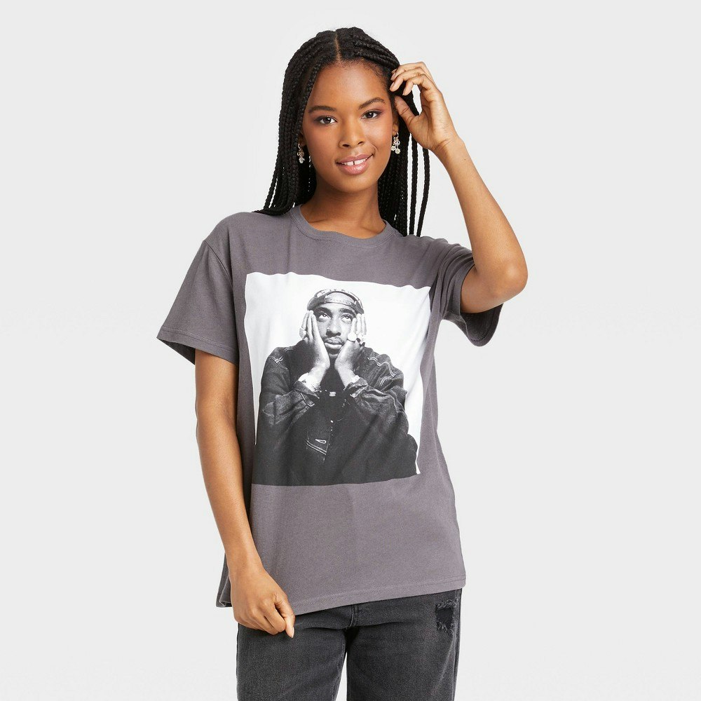 Women's Tupac Graphic T-Shirt: $12 Women's Tupac Graphic T-Shirt: $12