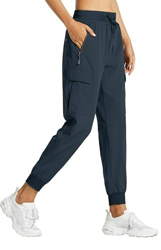 Libin Women's Quick-Dry Hiking Cargo Joggers: $29.98 Libin Women's Quick-Dry Hiking Cargo Joggers: $29.98