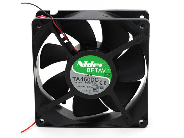 Nidec TA450DC 120mm 24V Axial Fan: $24.74 Nidec TA450DC 120mm 24V Axial Fan: $24.74