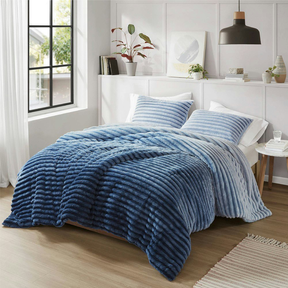 Intelligent Design Avril Twin/Twin XL Fluffy Ribbed Plush Comforter Set: $59.99 Intelligent Design Avril Twin/Twin XL Fluffy Ribbed Plush Comforter Set: $59.99