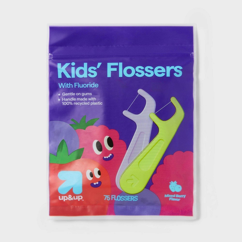 Up&Up Kids' Berry Flossers 75-Count: $2.29 Up&Up Kids' Berry Flossers 75-Count: $2.29